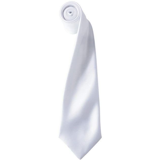 Premier Cravate en Satin Couleurs Adultes
