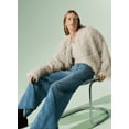 thumbnail image 6 of Scoop Women's and Women's Plus Whispy Faux Fur Jacket, Sizes XS-4X, 6 of 7