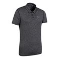 thumbnail image 3 of Mountain Warehouse - Polo Agra de Rayas para Hombre (Negro), 3 of 4