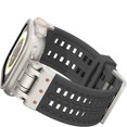 thumbnail image 4 of Wristband for Apple Watch Ultra 2/1 Band 49mm 45mm 44mm 42mm, Breathable Sport Silicone Rubber Band Strap with Adjustable Alloy Secure Buckle for iWatch Series 9 8 7 6 5 4 SE 3 2 1, Gray, 4 of 11