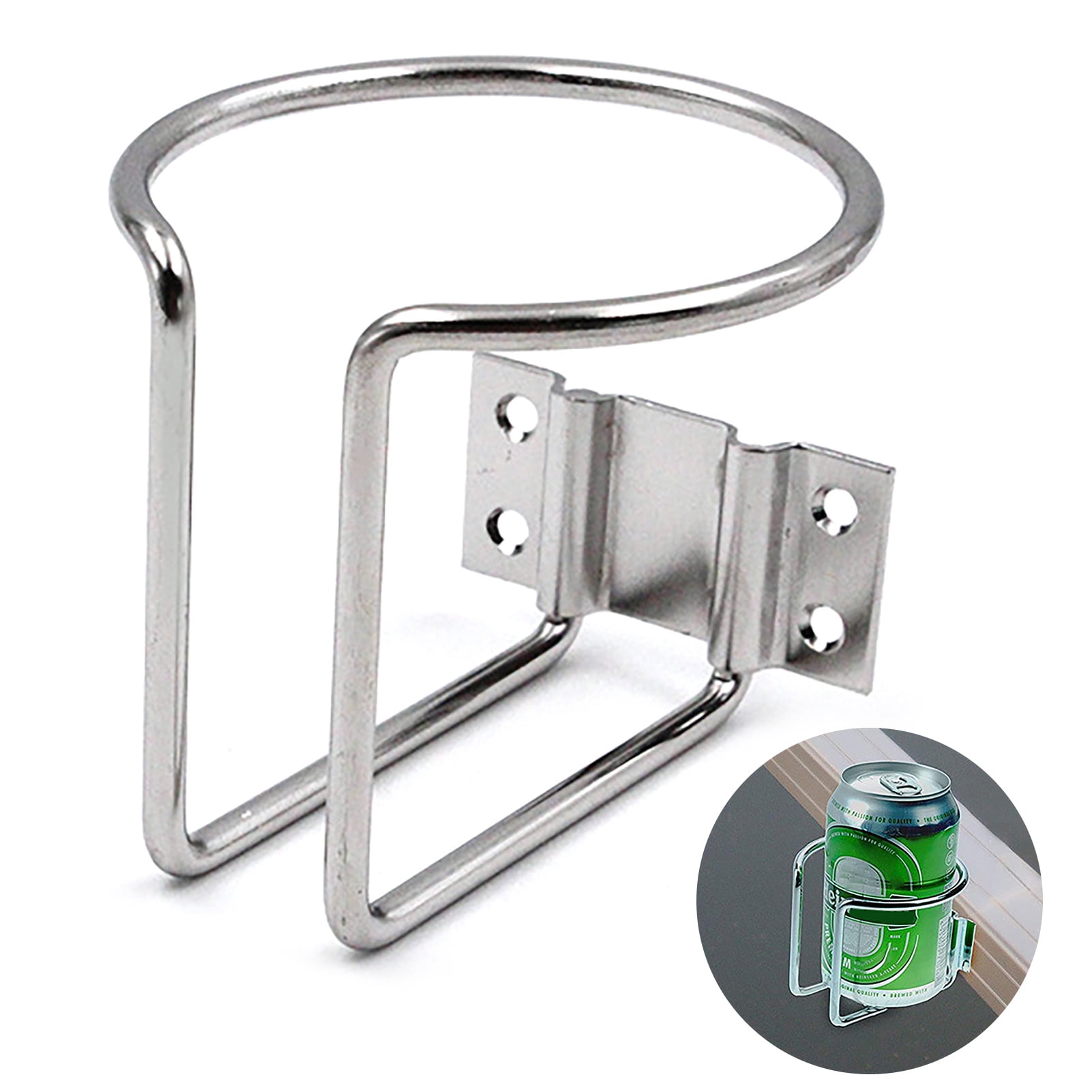 Hesroicy Cup Holder Vertical Mounting Easy to Install High Load Bearing AntiRust Scratch Proof