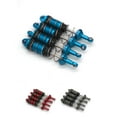thumbnail image 2 of Vogacara Amortiguador trasero delantero RCGOFOLLOW resistente al desgaste amortiguador trasero delantero Rc para 1/16 MJX H16 16207 16208 16209 Kits de construcción modelo Azul, 2 of 6