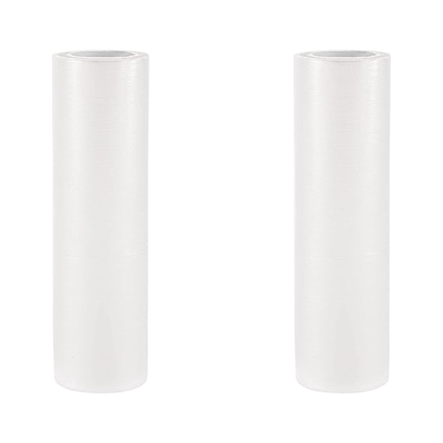 2X Clear Wash Water Soluble Embroidery Film 12 Inch x 30 Yd Roll for Machine Embroidery and Hand Sewing