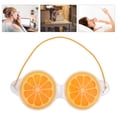 thumbnail image 4 of Hydrogel Eye Patch, Sleeping Eye Patch Portable Eye Patch PVC+Gel Hot And Cold Compresses  For Travel For Family For Office Lemon, 4 of 8