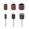 thumbnail image 2 of Sanding Drum Set Sanding Sleeves Sandpaper Kit with Drum Mandrels for Rotary Tools 80 Grit 252pcs, 2 of 5
