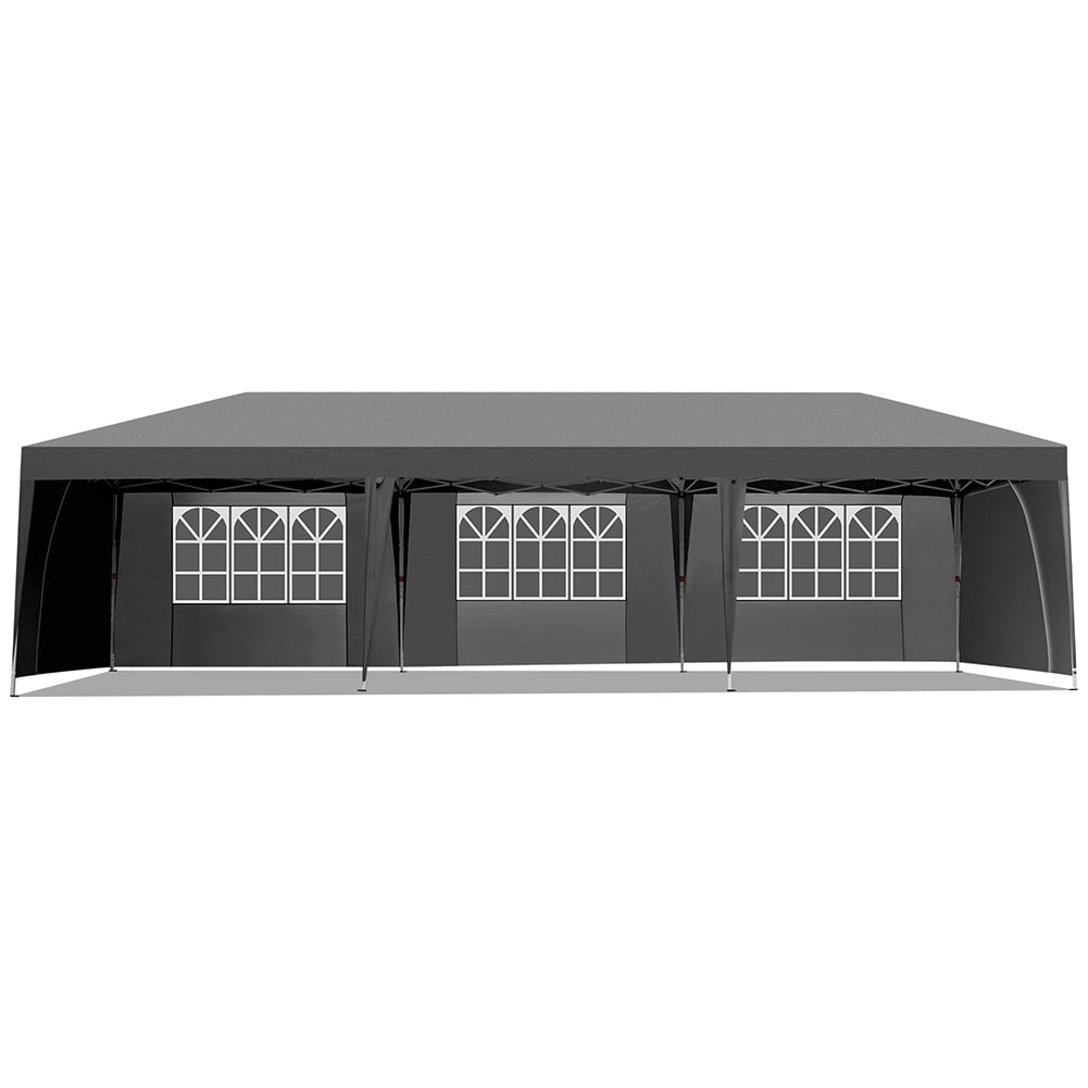 Aimee Lii 120"x354" Canopy Tent Heavy Duty Canopy, Outdoor Tent Canopy for Wedding Party Event Tent, Gray