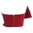 thumbnail image 4 of Women Fashion Solid Bow Wrap Chest Off The Shoulder Top For Tube Tops In Cute Everyday Wear, 4 of 5