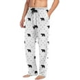 thumbnail image 4 of Top-kevin Mens Pajama Pants Soft Pajama Bottoms Stripes Lounge PJS Sleep Pants, 4 of 12