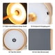 thumbnail image 4 of Cateissary Luz de mesita de noche Decoración LED Lámparas de escritorio brillantes regulables regulables recargables Iluminación de estudio de dormitorio Iluminación y accesorios Negro Cateissary HA011369-02B, 4 of 6