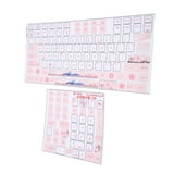 Keyboard Stickers, Keycaps Stickers Clear Beautiful Pattern Wear ...