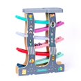 thumbnail image 2 of Wooden Ball Track With 4 Cars | Trixie 2 of 11