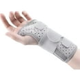 thumbnail image 1 of Decodeary Support And Ergonomic Wrist Brace For Arthritis Pain Relief Th-umb Protector Splint Right Grey - Left hand L, 1 of 6