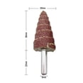 thumbnail image 2 of 5× Sandpaper Tapered Cone Grinding Head Polishing Sanding for Wood Plastic Metal, 2 of 10