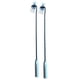 thumbnail image 5 of Herramienta de deshierbe de jardín de suelo suelto de acero inoxidable, extractor de hierba para eliminación de deshierbe, Manual 50 cm 2 piezas Zulema Extractor de malezas, 5 of 8