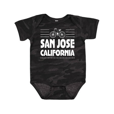 

Inktastic San Jose California Biking Boys or Girls Baby Bodysuit