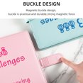 thumbnail image 4 of Budget 100 Envelopes Money Saving Challenge Budget Binder PU Leather Cover with Cash Envelope PVC Pocket Zipper/Digital Stickers  as Money Organizer System Saving Planner, 4 of 6
