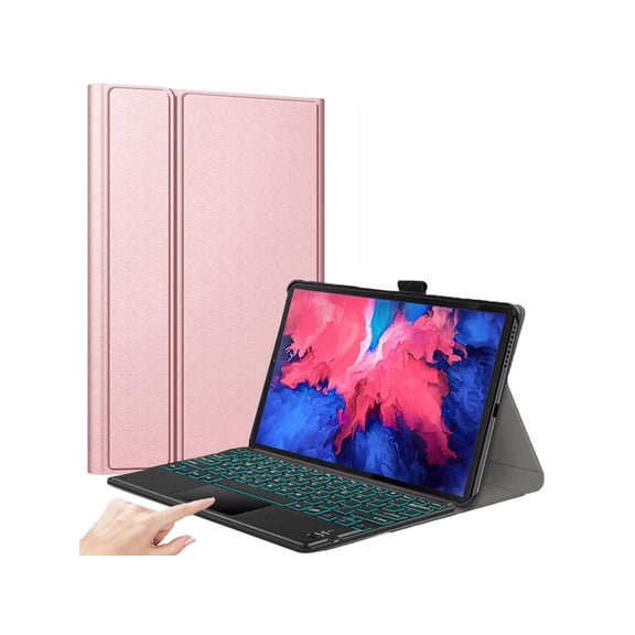 Backlit Wireless Keyboard Case with Trackpad for Lenovo Tab M10 3rd Generation 10.1 inch 2022 TB-328XU TB-328FU