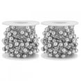 thumbnail image 2 of 2Pcs Artificial Pearls String Beads Chain Garland for Wedding Party Decoration Supplies DIY Crafts, 2 of 7
