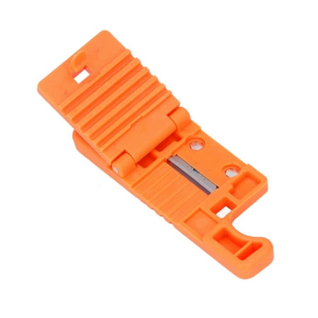 

Optical Fiber Stripper Safe Cable Splicing Tool Longitudinal Cutting Steel Blade Open Cover Design Compact Size For Electronic Maintenance