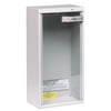 Extinguisher Cabinets, Surface Mount, Steel, Tan, 20 lb or 2.5 gal