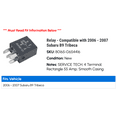 thumbnail image 2 of Relay - Compatible with 2006 - 2007 Subaru B9 Tribeca, 2 of 2