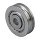 thumbnail image 2 of 6x Bearing Guide Rollers Pulley Rail Round Groove Idler Wheel Load 167kg, 2 of 4