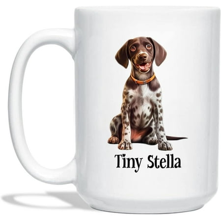 

Custom Name German Shorthaired Pointer Coffee Mug Personalized German Shorthaired Pointer Coffee Cup Gift For Dog Dad Dog Mom Birthday Unique German Shorthaired Pointer White Ceramic Mug 11 11 Oz
