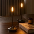 thumbnail image 3 of LED Cordless Table Lamp, Innovative Candle Shape LED Desk Lamp With USB Charging Port, Dimmable Table Lamp 3 Levels Brightness, For Nightstand Living Room Bedroom, 3 of 8