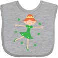 thumbnail image 3 of Inktastic Irish Princess St Patricks Girls Girls Baby Bib, 3 of 4