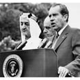 thumbnail image 2 of Nixon Presidency. King Faisal Of Saudi Arabia With Us President Richard Nixon During A White House Visit History (, 2 of 2