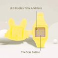 thumbnail image 4 of Relojes digitales para niñas - Reloj digital deportivo al aire libre Reloj de pulsera de silicona para niños de moda, 4 of 5