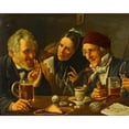 thumbnail image 2 of Alexander Petrovich Lukutin 18x15 Gold Ornate Wood Frame and Double Matted Museum Art Print Titled - The Gossipers, 2 of 4