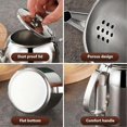thumbnail image 3 of 2025 Stainless Steel Teapot 20 Oz Spill-proof Metal Teapot With Short Straight Spout Cold Water Jug Coffee Kettle Tea Kettle, 3 of 5