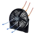 thumbnail image 2 of Vie Air 20" High Velocity 5 Blade Tilting Ultra Lightweight Turbo Floor Fan, 2 of 5