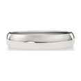 thumbnail image 2 of Oxford Ivy Men's 14K White Gold 4mm Traditional Fit Plain Wedding Band  Ring Size 11, 2 of 5
