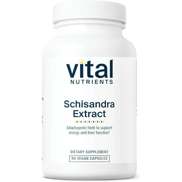 Vital Nutrients Schisandra Extract | 1,000 Mg | 90 Vegan Capsules | 45 Servings