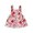 Pink, variant on BemeyourBBs Toddler Baby Girl Back to School Overalls Shorts Outfit Kids Pre Kindergarten Outfit Baby Summer Romper Bib Overalls Clothes Apple Pencil Print Adjustable Strap Jumpsuit with Pocket