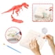 thumbnail image 1 of Juguetes para piscina, juguetes para bebés, juguetes para niños pequeños, dinosaurios luminosos excavados a mano y esqueletos arqueológicos para la educación científica, 1 of 3