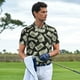 thumbnail image 3 of Fotbe Dollar Camiseta Polo de Golf para Hombre con Estampado – Camisa Deportiva Transpirable con Cuello Abotonado-Medium, 3 of 6