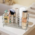 thumbnail image 2 of Stainless Steel Toothbrush and Toothpaste Holder Stand Bathroom Organizer Rack with Slots Design, 2 of 4
