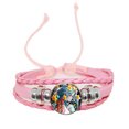 thumbnail image 3 of Genshin Impact Cosplay Prop Snap Button Bracelet, joyería de Anime hecha a mano, brazalete Punk negro multicapa, regalo para mujeres y hombres, 3 of 5