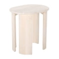 thumbnail image 1 of Mesa Lateral Kessa Muebles Risan Blanco 60 x 60 x 46 cm, 1 of 5