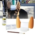 thumbnail image 4 of STARTIST 1 Set puppy ear Standing Up Sticker with Brush & Glue Ear Care Tool Pets puppy ear Support for Great Dane Doberman Pinscher Medium Large Dogs - L L, 4 of 6
