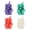 4pcs, variant on 1PC 3D printing decompression toggle switch cool model, mini puzzle game, portable pendant keychain