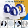 thumbnail image 3 of 10 Rolls 1/2 Inch(W) X 520 Inches(L) Teflon Tape,for Plumbers Tape,Plumbing Tape,PTFE Tape,Thread Tape,Plumber Tape for Shower Head,Pipe Sealing,Thread Seal,White…, 3 of 5