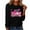 Black, variant on CLOISE Breast Cancer Shirts Women Long Sleeve Crewneck Shirts Ribbon Oversized Breast Cancer Support Tops Cute Comfy Tshirts Cancer Awareness Outfits Army Green XL