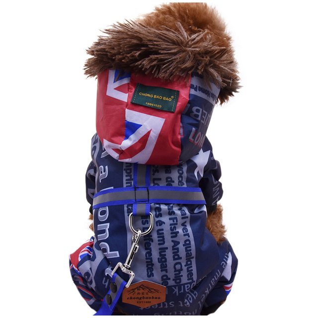 Xihbxyly Sudadera con Capucha para Mascotas, Ropa de Poliéster Acogedora para Perros, Diseño Moderno y Cálido, Fácil de Usar, Ideal para Actividades Al Aire Libre En Invierno, Ideal Como Regalo para