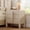 Beige, variant on Mid-Century Modern Wood Nightstand with 3 Drawers ,31.5" Large End Table,Curved Bedside Table Storage Cabinet for Bedroom, Living Room,Entryway