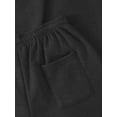 thumbnail image 5 of Mens Ultimate Comfort Sweatpants Heavyweight Fleece Pants with Pocket Gym Active Lounge Relaxed Jogger, 5 of 8