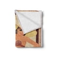 thumbnail image 2 of Pin up Girl Soft Flannel Fleece Throw Blanket, Retro Style Brunette Lady in Bikini with Beach Hat in Diamonds Poker Frame, Cozy Plush for Indoor and Outdoor Use, 50" x 60", Multicolor, by Ambesonne, 2 of 5